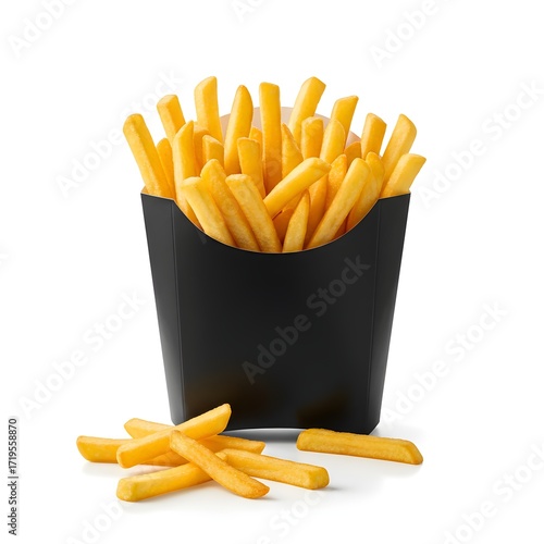 French fries in a Carton
