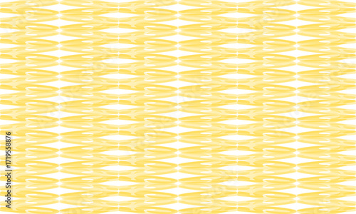 yellow vintage Louis block and diamond repeat pattern on white background, replete image as fabric printing design