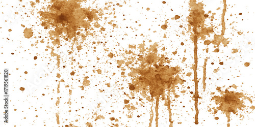 Grunge background with an old, rusty brown metal texture and a rough, aged iron surface pattern