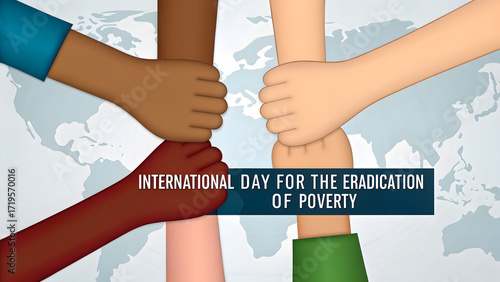 International day for the eradication of poverty unity and awareness
