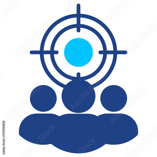 Target Audience Simple Vector Icon Collection