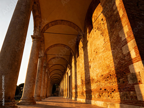 roman aqueduct in segovia spain