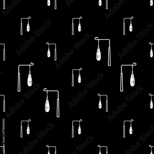 Punching Bag Seamless Pattern M_2509002