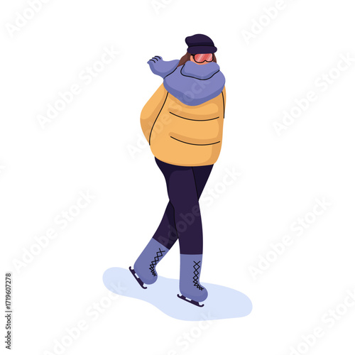 Girl Ice Skating