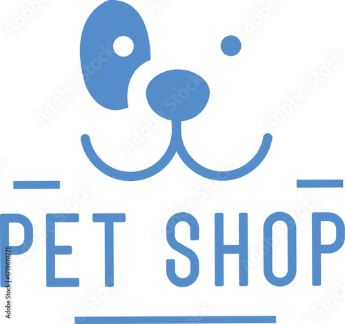 pet shop logo icon