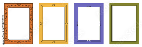 Frame for pictures vector. Frame vector