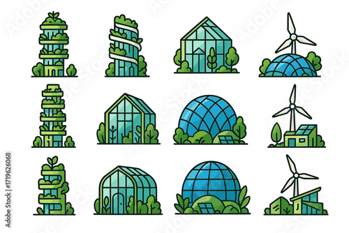 Sustainable green architecture: eco-friendly buildings and renewable energy designs