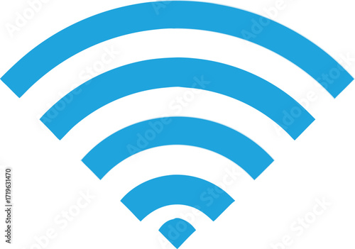 wireless internet signal silhouette illustration, wi-fi network technology art
