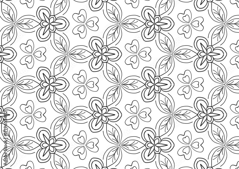 Fototapeta premium floral pattern