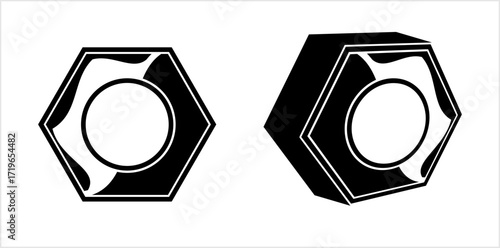Hexagon Nut Icon Y_2411002