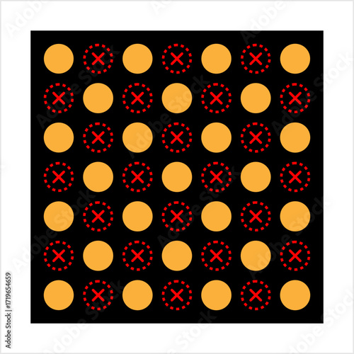 Social Distancing Icon Y_2411001