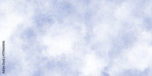 Abstract Sky blue, cloud background, white texture of cloudy .Creative design with grunge aquarelle paper textured canvas for vintage design,	
