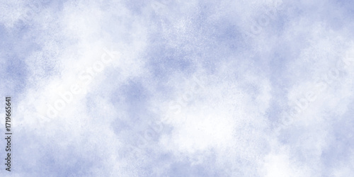 Abstract Sky blue, cloud background, white texture of cloudy .Creative design with grunge aquarelle paper textured canvas for vintage design,	

