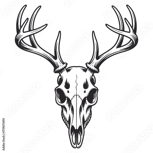 deer head silhouette