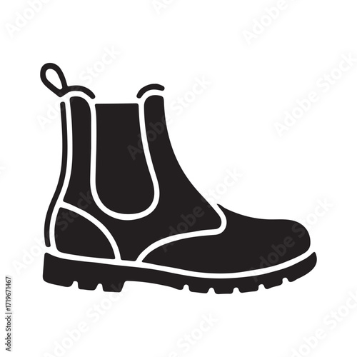 Chelsea boots modern solid footwear design