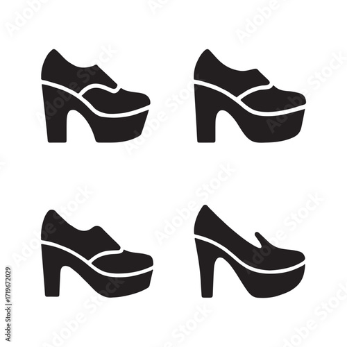 Wedge sandals chic solid silhouette