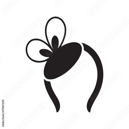 Fascinator trendy solid hat design
