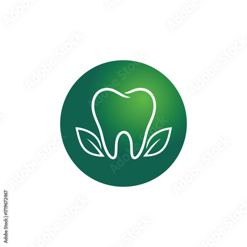 Oral Health Tooth Symbol Vector