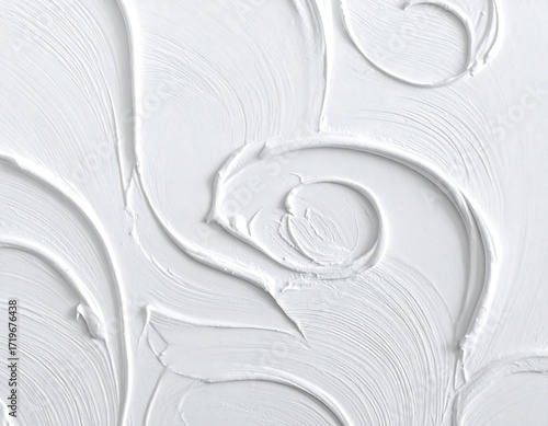 Abstract white textured surface