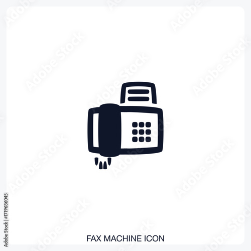 Fax Machine Icon