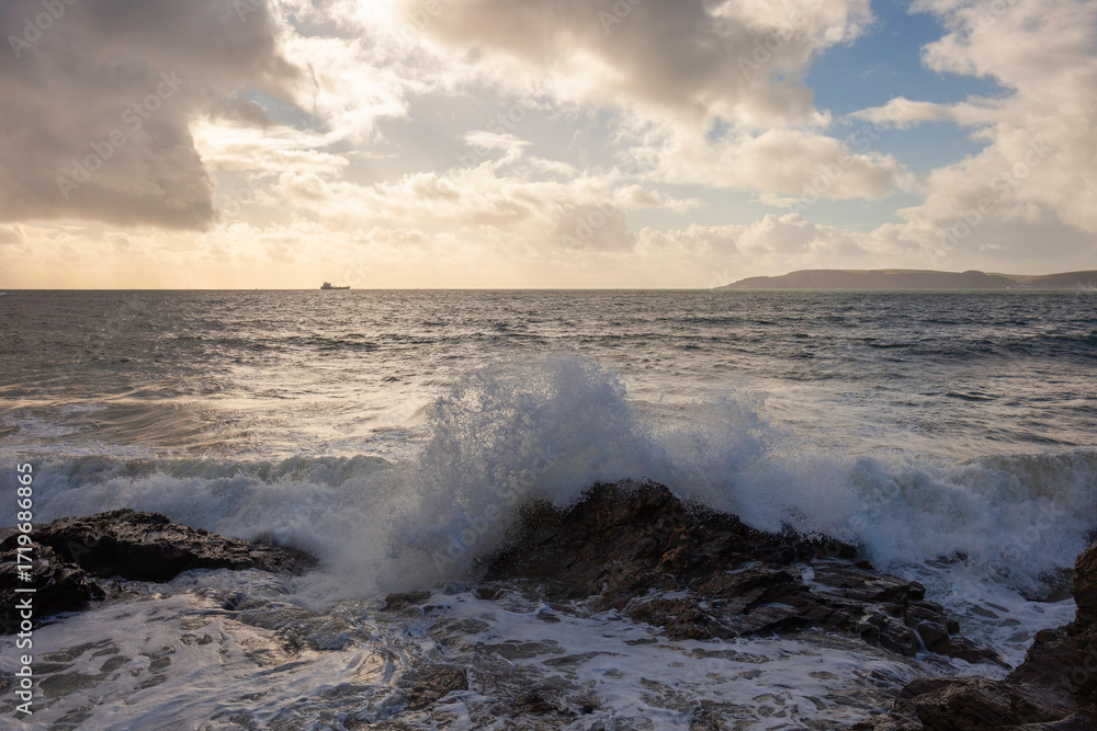 Obraz premium Crownhill Bay, Devon