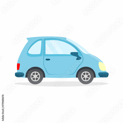 Blaues Auto