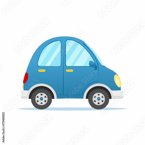 Blaues Auto