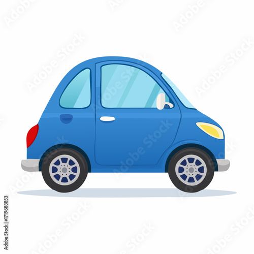 Blaues Auto