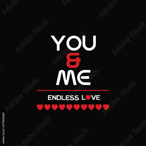 Romantic Endless Love Poster Design