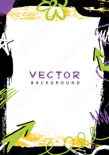 Colorful abstract vector background