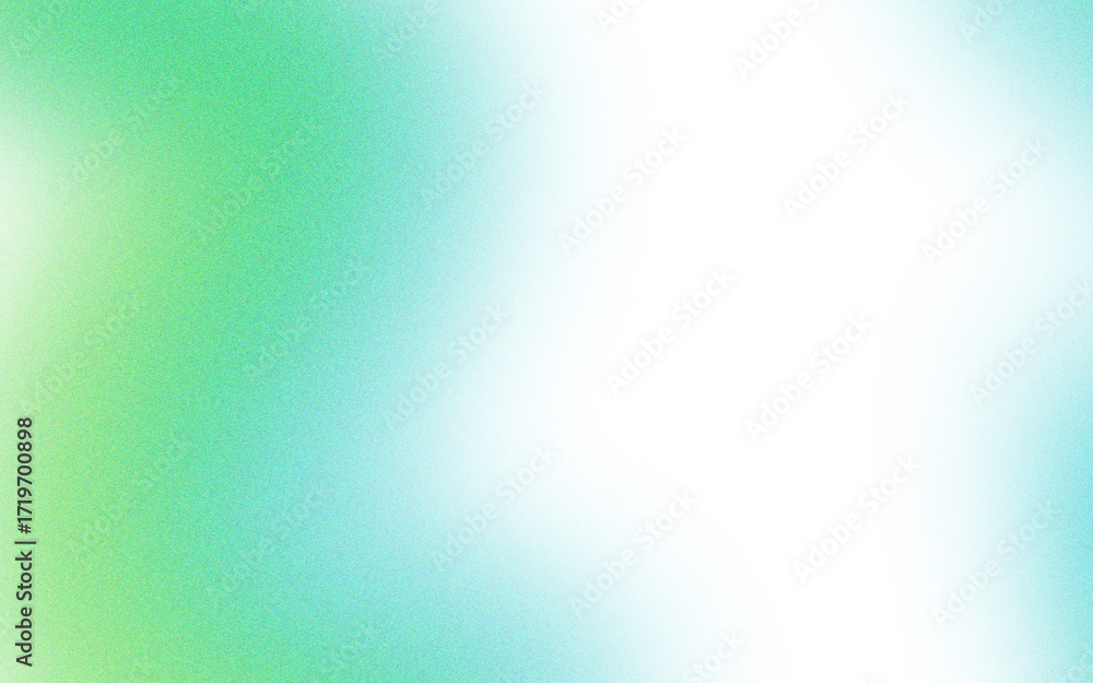 Obraz premium Abstract graphic with a dark void, framed by turquoise and lime green gradients
