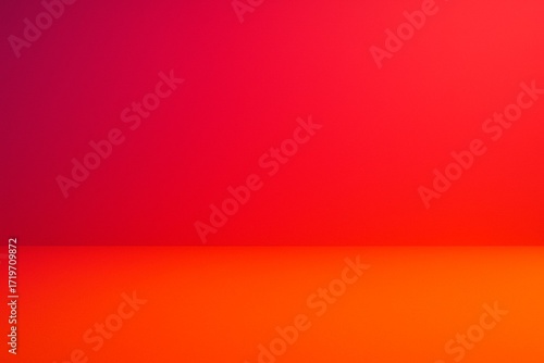 Free Download Vibrant red and orange gradient studio background for product presentation - GFXLoad
