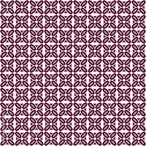 Seamless geometric pattern. Batik kawung