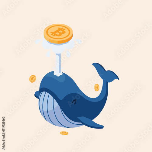Bitcoin Whale Cryptocurrency Investment and Market Dominance