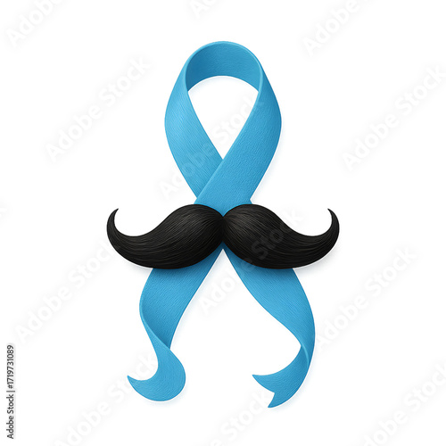 movember blue ribbon 