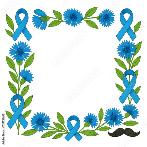 movember prostate cancer awareness month frame