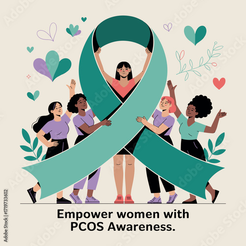 Empower Women PCOS Awareness Poster