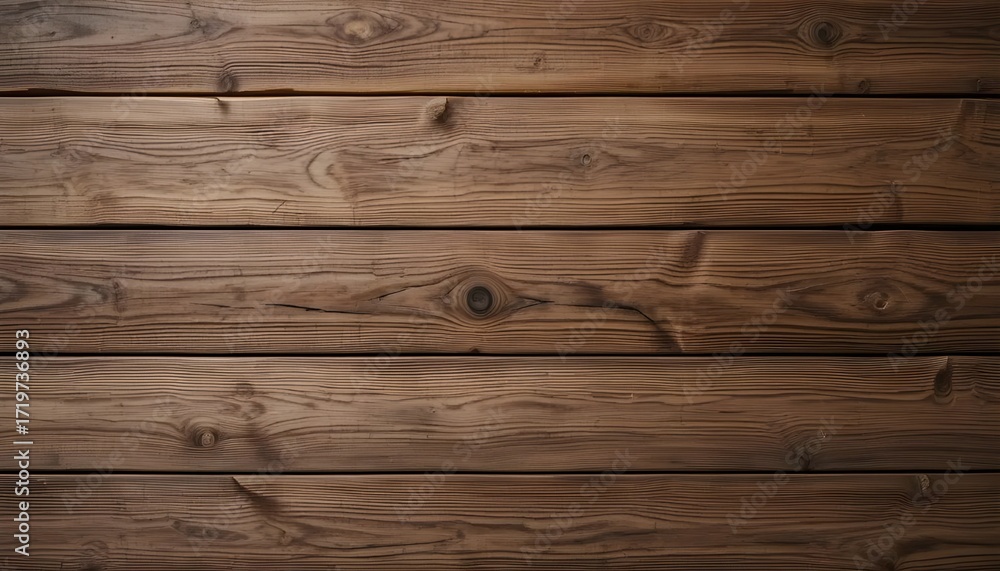 Obraz premium “Wood Wall Plank Brown Texture Background – Natural Wooden Surface for Rustic Design and Decoration”