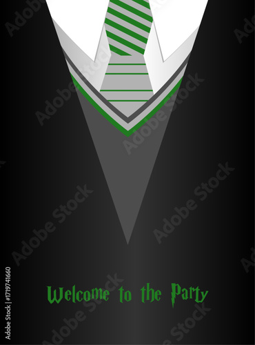 Wizard Party Invitation - Magic Party - Halloween