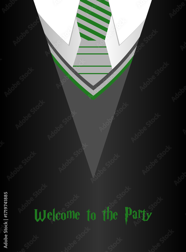 Naklejka premium Wizard Party Invitation - Magic Party - Halloween