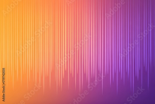 Colorful Vertical Lines Gradient Pattern in Bright Orange Pink Purple Shades for Modern Design