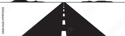 Dramatic road leading into the distance, inviting adventure and exploration of the unknown, perfect for travel blogs or motivational content