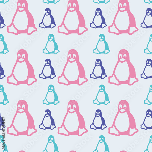 Children seamless wallpaper with cute and funny baby savanna animals
