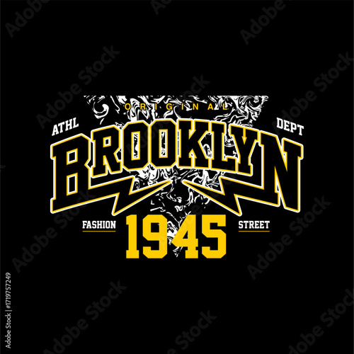 brooklyn 1945 simple vintage ...