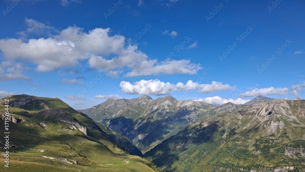 Obraz premium mountain landscape with blue sky