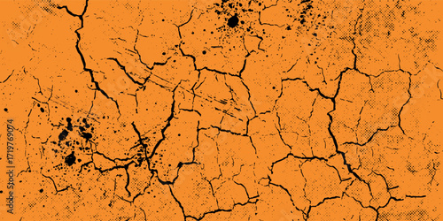 orange black brush pattern wrap car sticker banner abstract sporty lines black orange grunge brush color combination.