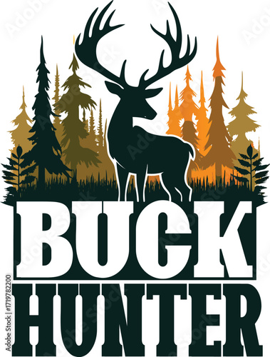  Hunting Typography T-Shirt , Bold Graffiti & Rustic Outdoor Quotes for Hunters