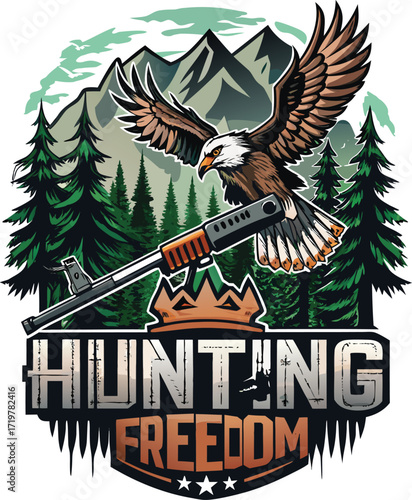  Hunting Typography T-Shirt , Bold Graffiti & Rustic Outdoor Quotes for Hunters