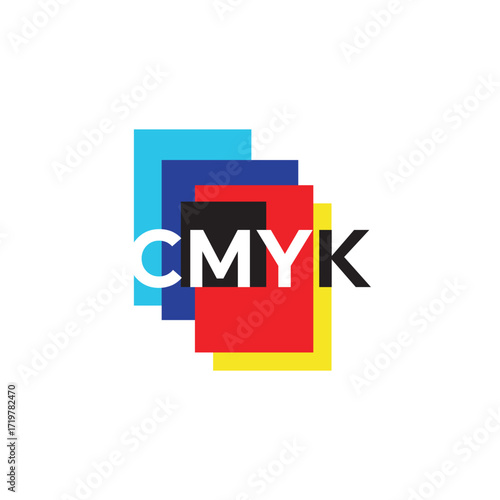 printing house logo, photocopies, Digital printing logo design, Logo for print shop polygraph and print factory, cmyk,rgb, CMYK designs

