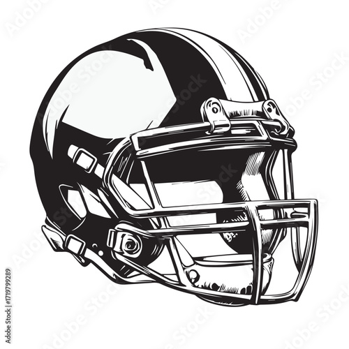 american football helmet